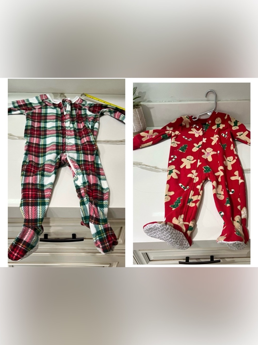 Baby Boy Zipped Footed One Piece-2 Pieces